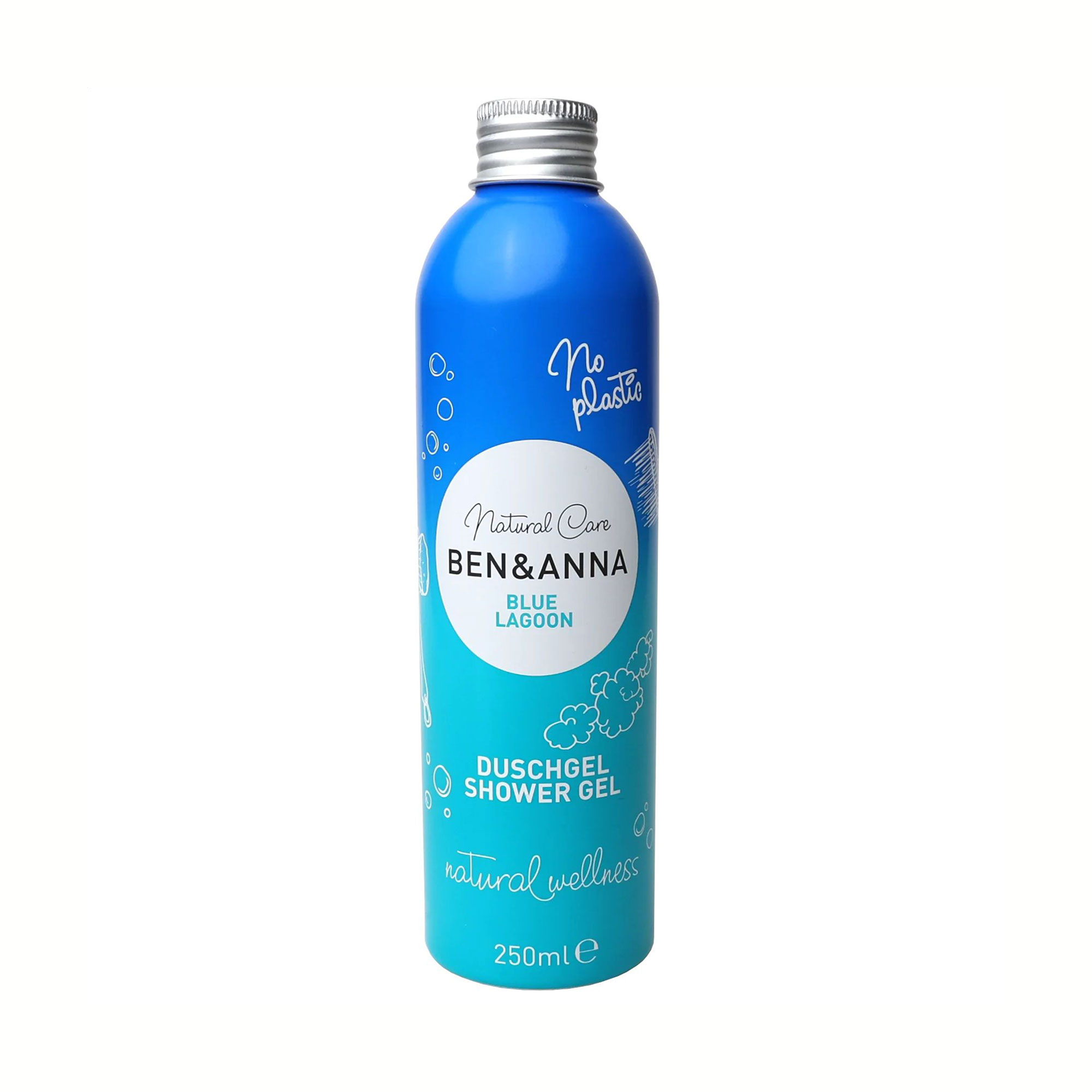 Гель для душу Ben &amp; Anna Shower Gel, Blue Lagoon, 250 мл