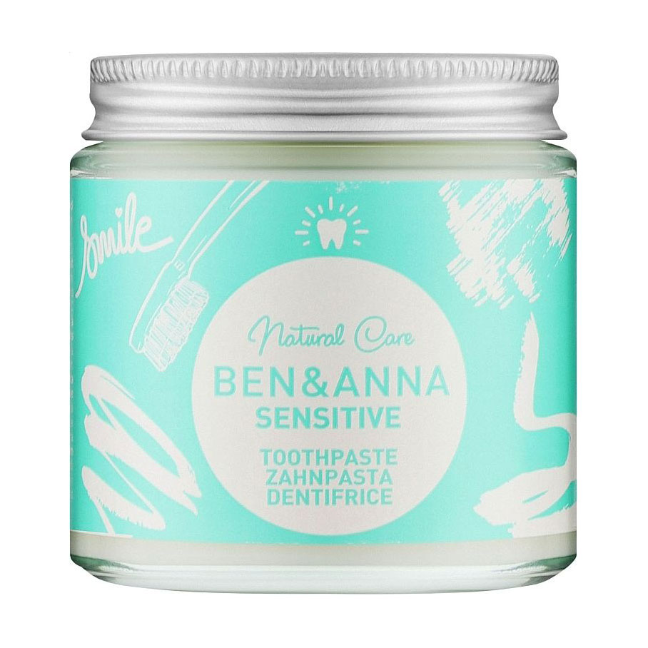 Уцінка! Натуральна зубна паста Ben &amp; Anna Natural Toothpaste Sensitive, 100 мл